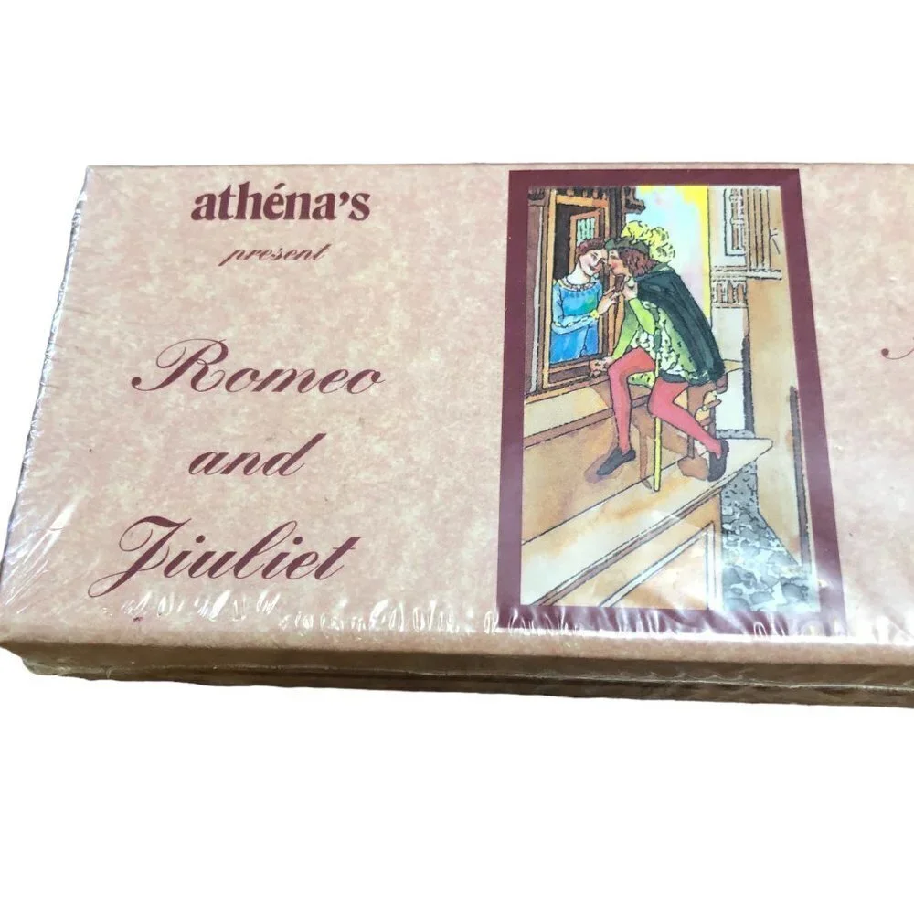 Athena's Romeo and Juliet Vintage Soap Made in Italy New Unopened Lillian Vernon